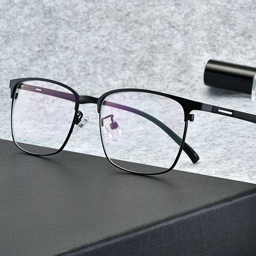 工厂直销金属眼镜框 全框金属眼镜架 男士休闲镜架 89027